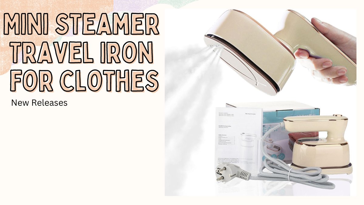 Mini Steamer Travel Iron for Clothes : Portable Handheld Read Full Review : omorreview.com/mini-steamer-t……Welcome to my review of the Mini Steamer Travel Iron! #traveliron #steamiron #ironing #eazzypress #lifehacks #makinglifeeasier #youngprofessionals #gadgets #busymum #iron