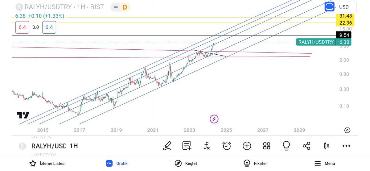 #ralyh usd bazlı