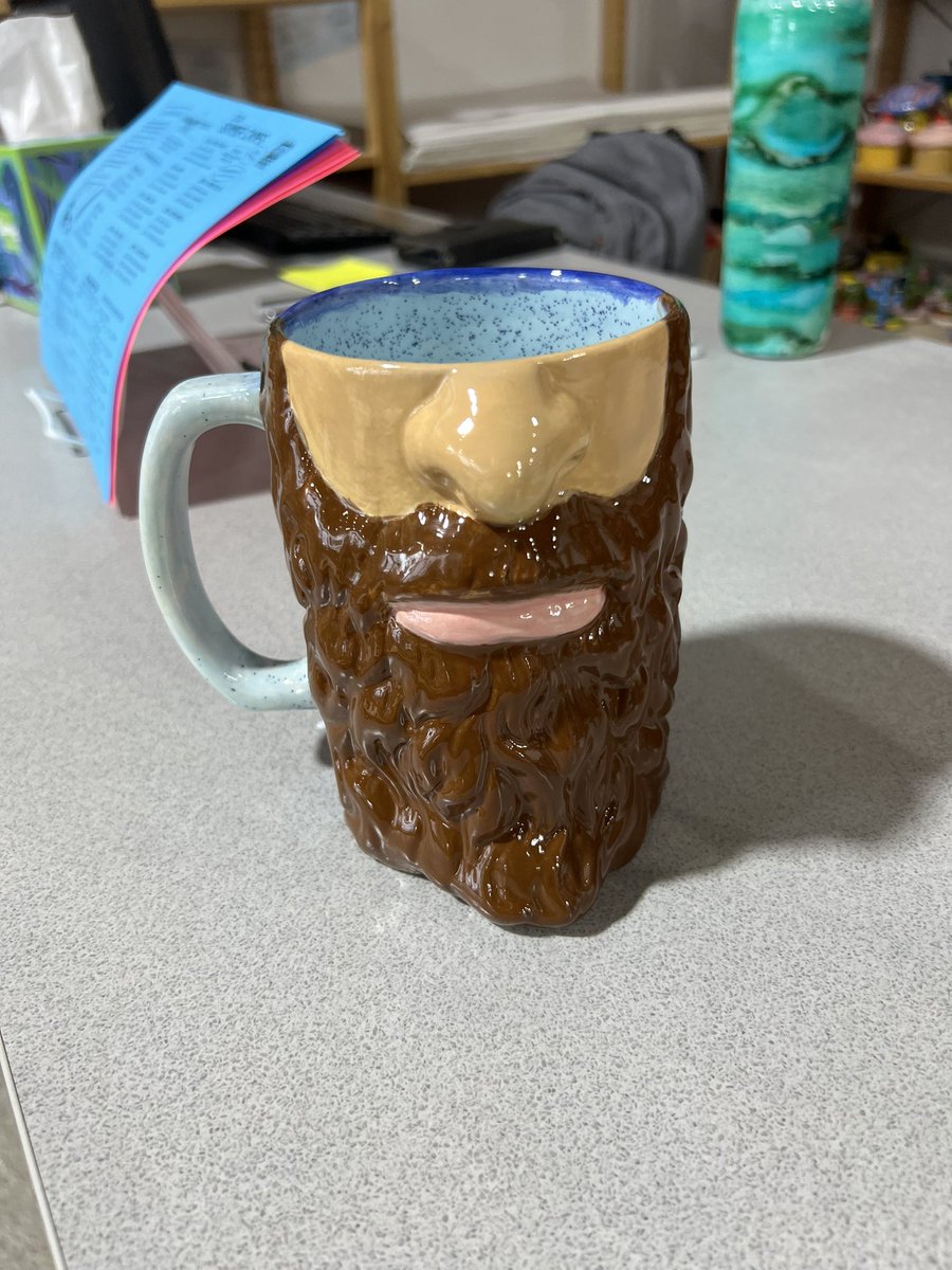 Pretty proud of my mug I made on my daddy daughter date!