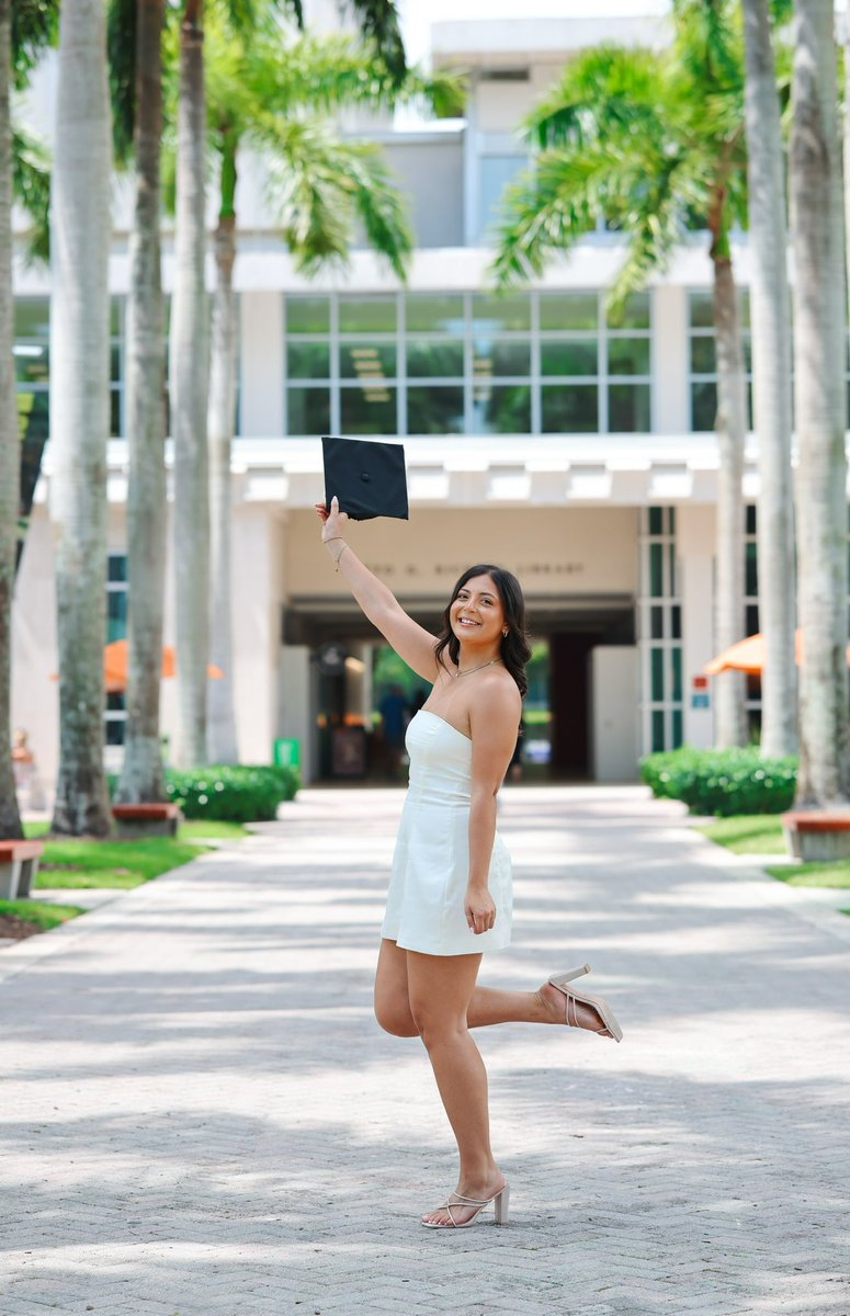 So proud of my daughter, @SophiaAmaro_ graduates from @univmiami today. Sops, you are the bestest. Love you with my whole heart.