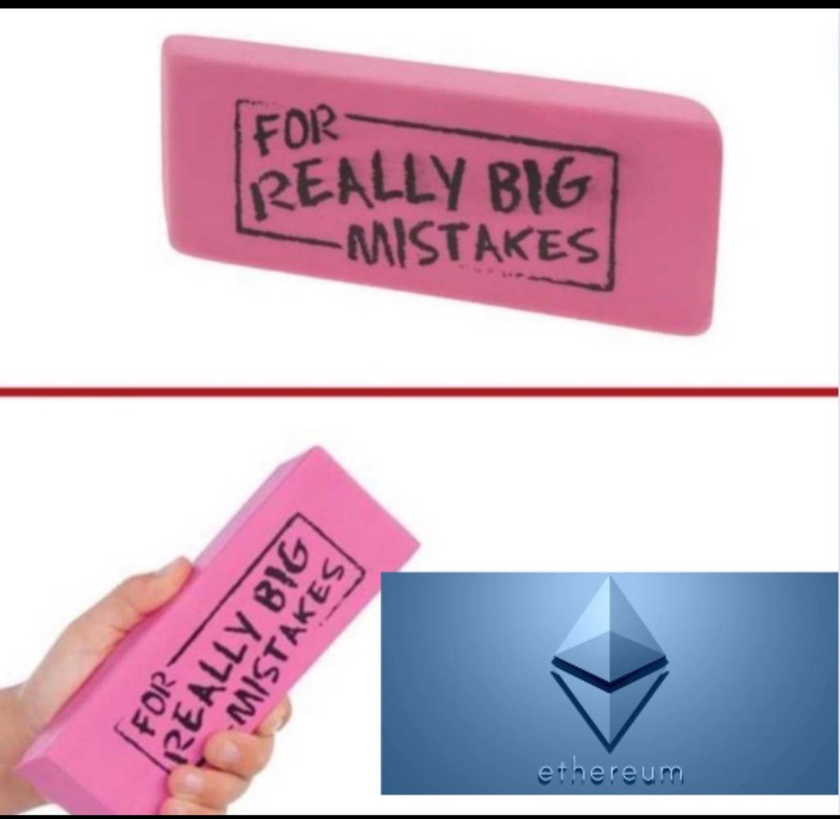 Liban_Bitcoin's tweet photo. 😂😂😂 #bitcoin is still dominating, I wonder how #EthClassic is doing? https://t.co/HCMexY4t26