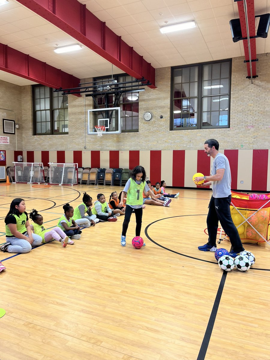 TCP Intramural Initiative is up and running at BPS 65! ⚽️⭐️

Thank you Coach Morton for making this possible! Soccer stars in the making! 🌟✨

#sportssampling #girlsinsports #letkidsplay #youthsports #kidsinsports