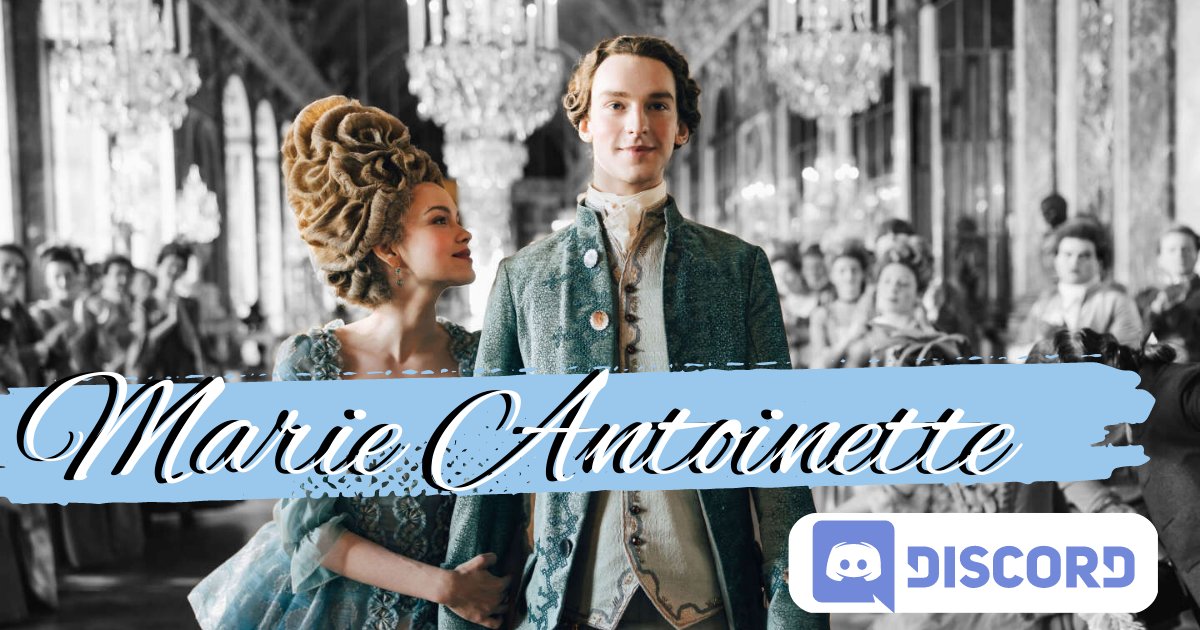 We seem to be edging closer and closer to season 2 and if like those of us in the server you would like more people to talk about the show with, theorise and want to stay up to date with the latest show and cast news comment/DM me for an invite #marieantoinette