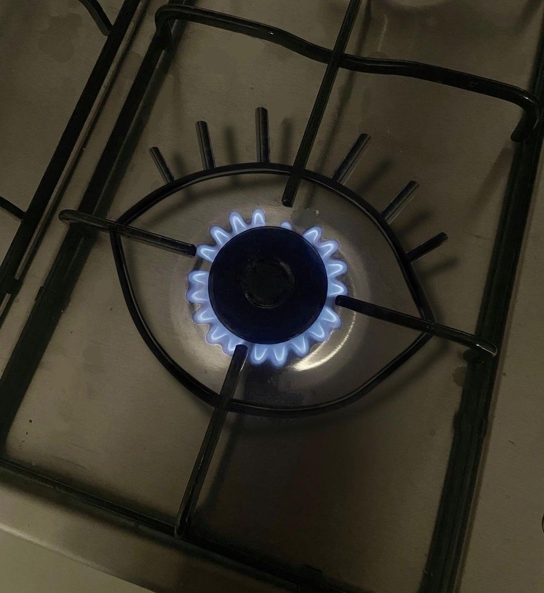 Designer Gas Hob 👁️ by alessandromalossi #design #gas #art