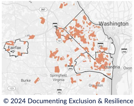 'Thousands of Fairfax [and] Falls Church deeds from the early-to-mid 20th century had language barring people of certain races, nationalities, or religions from buying property.' So many properties - excellent work from the research team. Check it out --> documentingexclusion.org