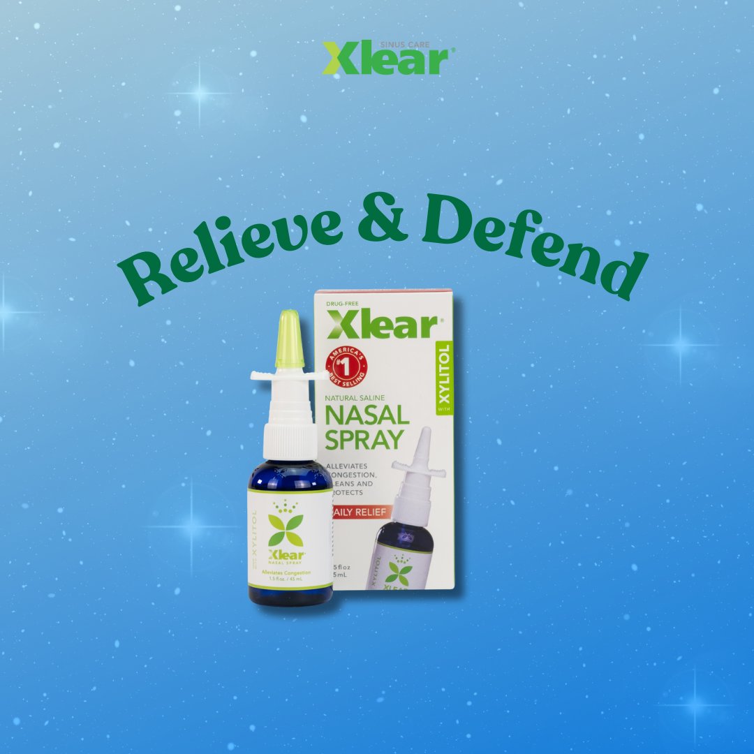 America's number 1 nasal spray, harnesses a unique formula that moisturizes the nasal passages, helping to maintain their natural defense mechanisms.

Breathe easier and live better.

Find it at Xlear.com

#BeHealthy #WashYourNose #breathebetter #natural #Xylitol