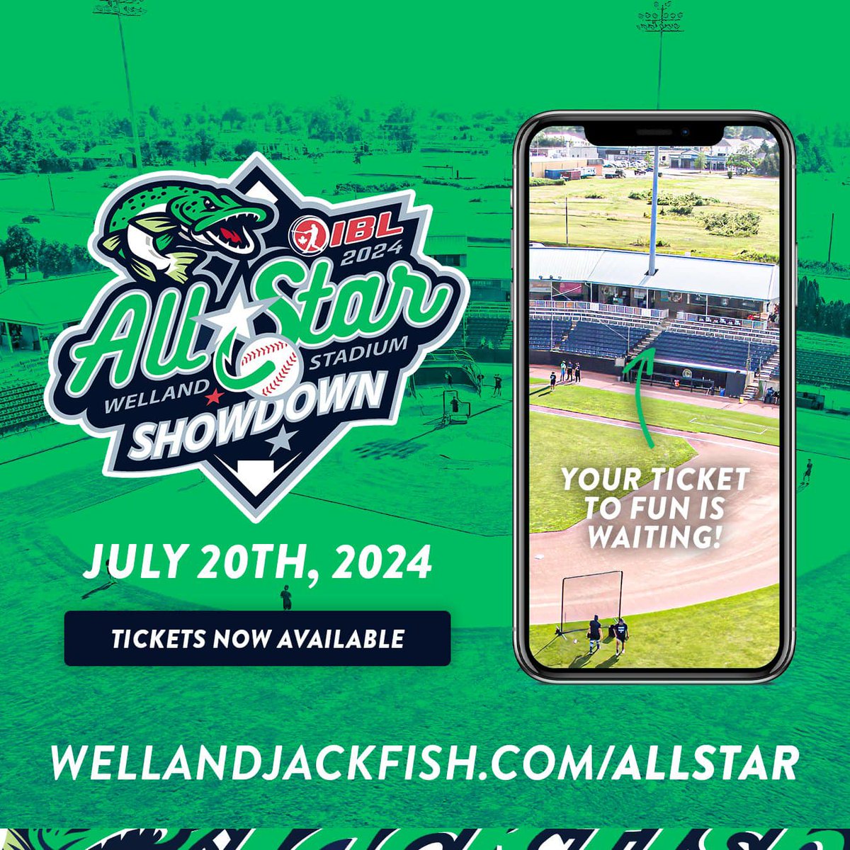 Hey now, you're an all-star, get some tickets...yeah! 2024 IBL All-Star Showdown tickets are available at wellandjackfish.com/allstar! 🤩 showpass.com/allstar/