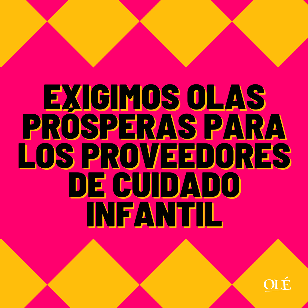 🗣️ 🗣️ 🗣️ En un 'Día sin cuidado infantil', nos comprometemos a resaltar el verdadero costo del cuidado infantil y exigir la financiación que necesitamos para un sistema de cuidado infantil del siglo XXI. ✊ ✊ ✊ ✊ . bit.ly/3QBFWE6