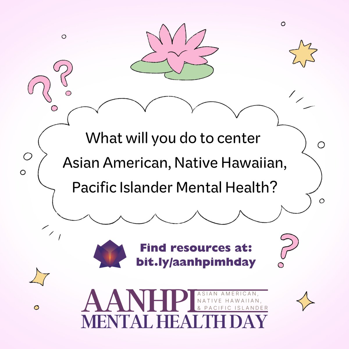 We are joining <a href="/NAAPIMHA/">NAAPIMHA</a> in proclaiming May 10th as National AANHPI Mental Health Day!

Join the movement and take action at naapimha.org/aanhpimentalhe… 

#AANHPIMentalHealthDay