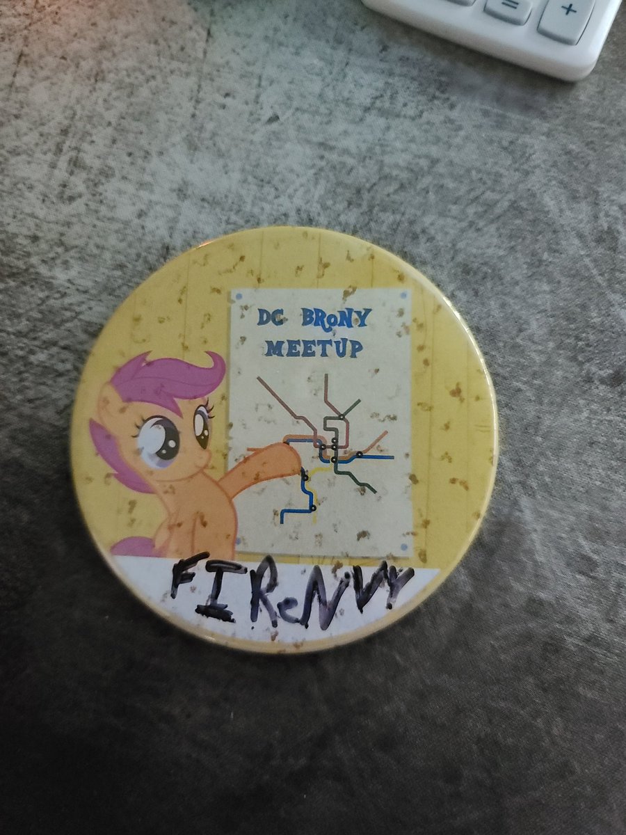 FIReNVY's tweet photo. Guess what I found yesterday?! @DCBronies It's starting to degrade a little, but it's interesting to see how much the metro lines have changed since then lol https://t.co/iR5Eb5TTis