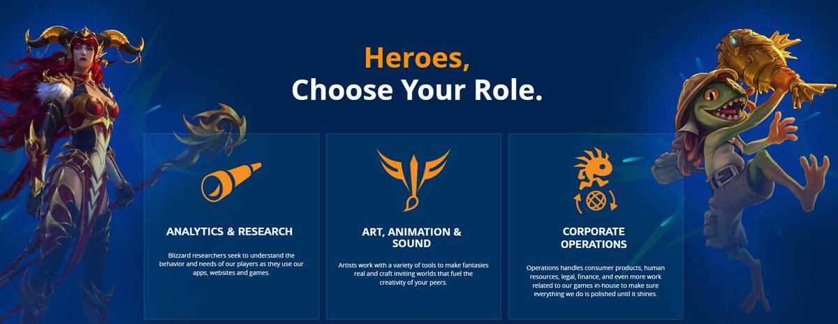 Wowhead's tweet photo. Blizzard is hiring several high level positions for an unannounced PvE game with multi-season story arcs, though details are unclear as to whether it is related to a brand new or existing IP.

https://t.co/DyG8giD5oZ https://t.co/BsGWEsGVHc