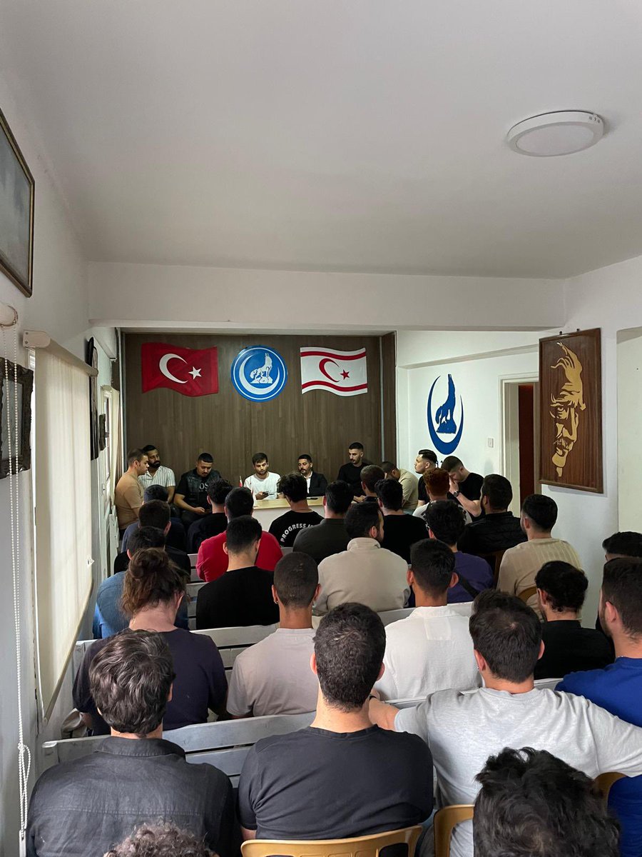Salimyurdakan's tweet photo. KKTC Ülkü Ocakları olarak “Erken Dönem Türk Tarihi” konulu seminerimiz teşkilatlarımız tarafından yapılmıştır. @ayyildirim1 @fatiharici61 @omeryildiztr @KKTCUlkuOcak @MagosaOcak @lefkeocak https://t.co/qvyvc7m1Wg