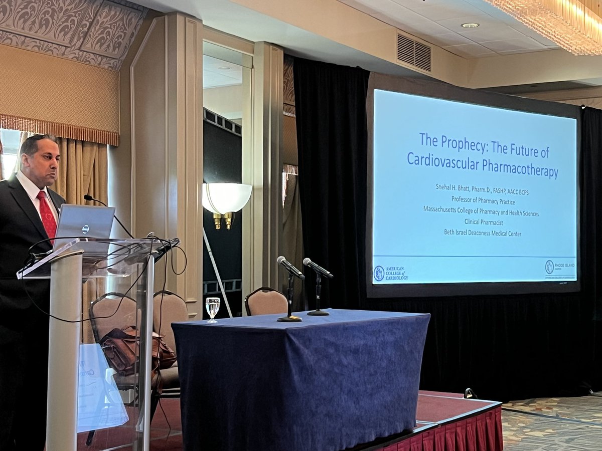 RI Chapter of the American College of Cardiology (@ri_acc) on Twitter photo Wrapping up the day with keynote speaker <a href="/SnayCardsPharmD/">Snehal Bhatt</a> “The Prophecy: The Future of
Cardiovascular Pharmacotherapy.” Thank you <a href="/SnayCardsPharmD/">Snehal Bhatt</a> !!! Wrapping up the day with keynote speaker <a href="/SnayCardsPharmD/">Snehal Bhatt</a> “The Prophecy: The Future of
Cardiovascular Pharmacotherapy.” Thank you <a href="/SnayCardsPharmD/">Snehal Bhatt</a> !!!