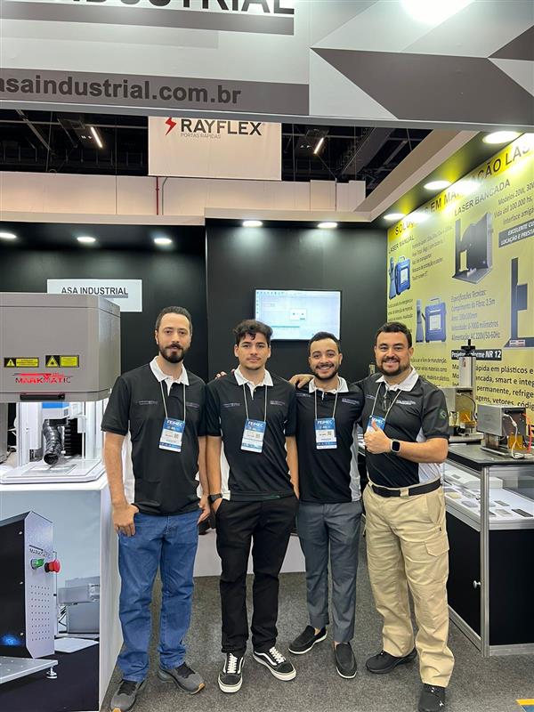 TochoInc's tweet image. Thank you to our distributor down in #Brazil, @ASAINDUSTRIAL for exhibiting during the #FEIMEC2024  2024 show. Our #MarkinBOX and #Patmark #PinMarkers were on display. Great job!!