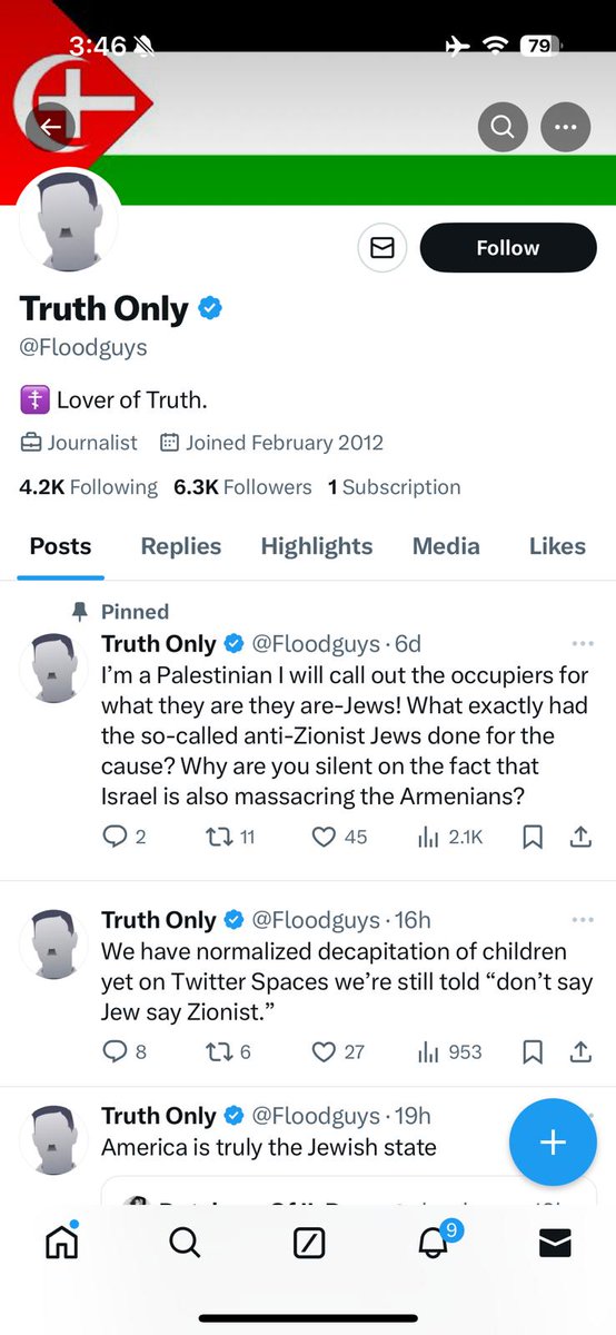 Let's just say this is a group where they get to let their true colours fly. You're not 'pro-palestinian'. You're not 'anti-Zionist'. You're filth.