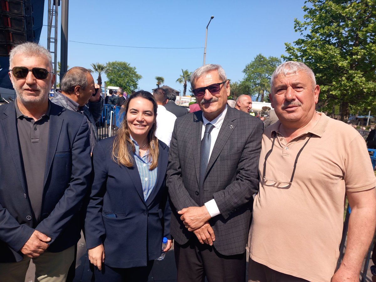 Fatsa mitinginde Baş buğumuzun emaneti Adana millet vekilimiz Ay  yüze Türkeş ila beraberiz Tamer reisimizin kulakları çinlasın.
