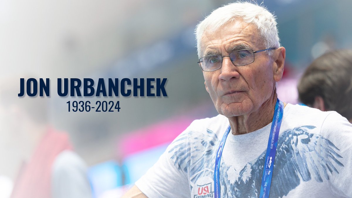 USA Swimming mourns the loss of Coach Jon Urbanchek, who passed away yesterday evening at the age of 87. Jon will be missed around the pool deck, but his impact on the sport will continue for decades. Our thoughts go to his family, loved ones, coaching colleagues, and athletes.