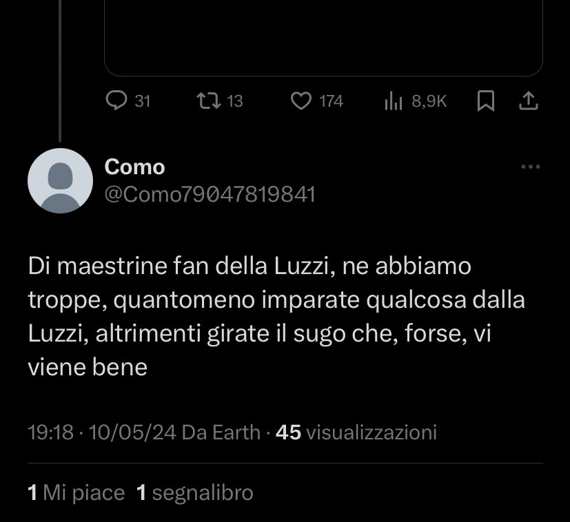 speranzacisei's tweet image. Parli di educazione e poi dici una frase maschilista ad una donna solamente perché è fan di Beatrice? Eh brutto schifoso? E poi sarei io quella che fa schifo, ma vaffanculo pirla!! #fallito #grandefratello
