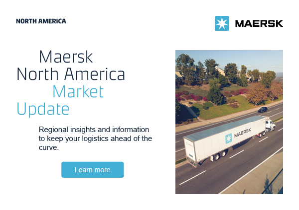 🚢 Read this month’s North America Market Update, featuring the latest on the Baltimore and Red Sea developments, along with the most recent information on our Ocean and Air services. spkl.io/60174NxwJ
 #MaerskNorthAmerica #GlobalTrade #Ecommerce #ECOdelivery 🌏📦
