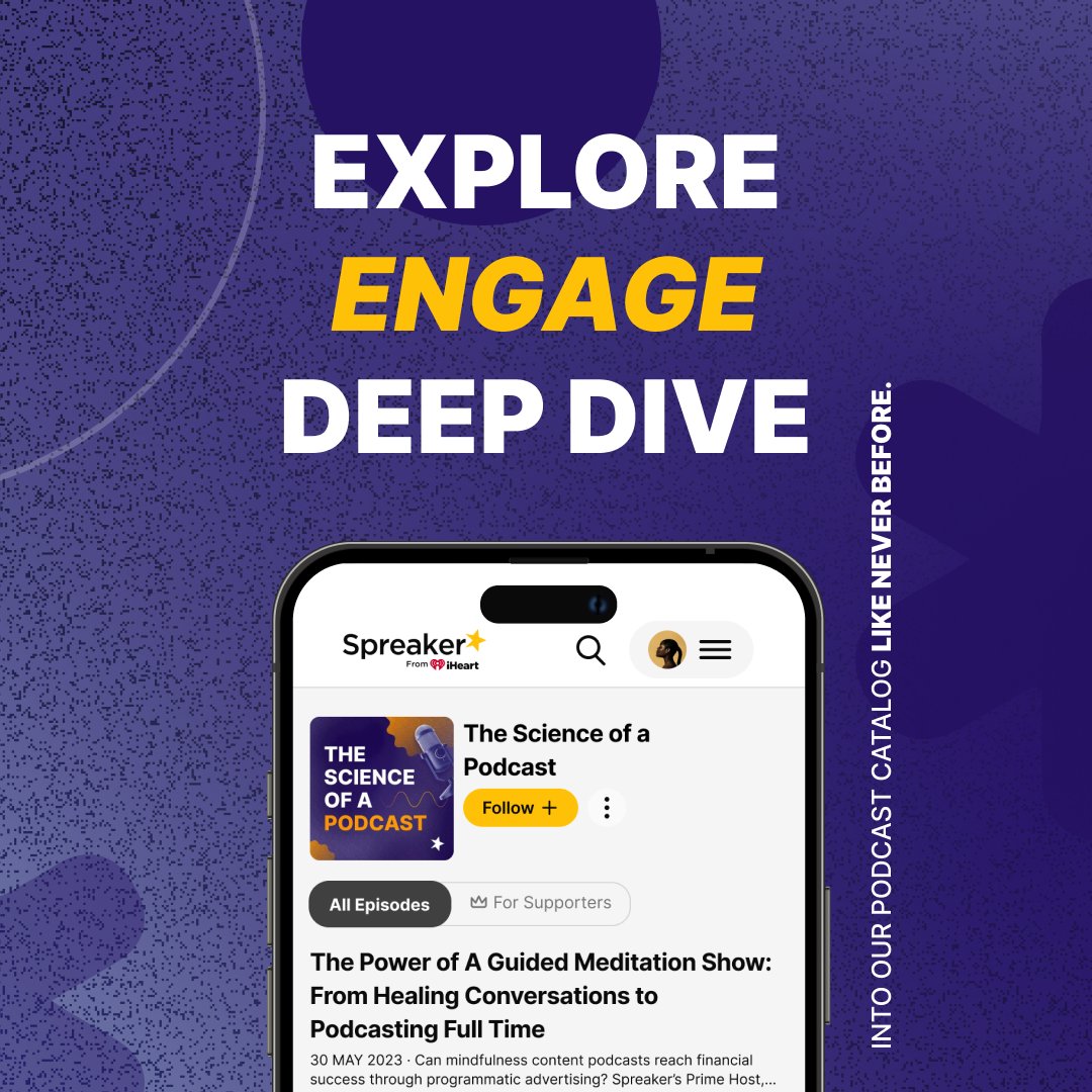 Have you checked out the ⭐️NEW⭐️ Spreaker website yet!? spreaker.com Here's a sneak peek at our new mobile-first approach we took when designing the new website. 📲 👀