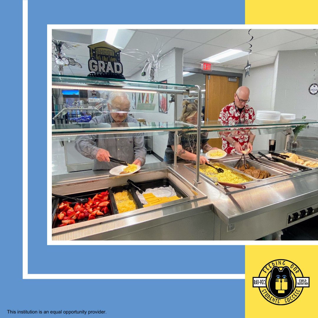 The Raymore-Peculiar High School cafeteria was filled with smiling teachers and tasty breakfast for teach appreciation day! 🍳🍎 @RayPec #RaymorePeculiarMO #RaymorePeculiarMissouri #RaymorePeculiar #MOschools #CassCounty
