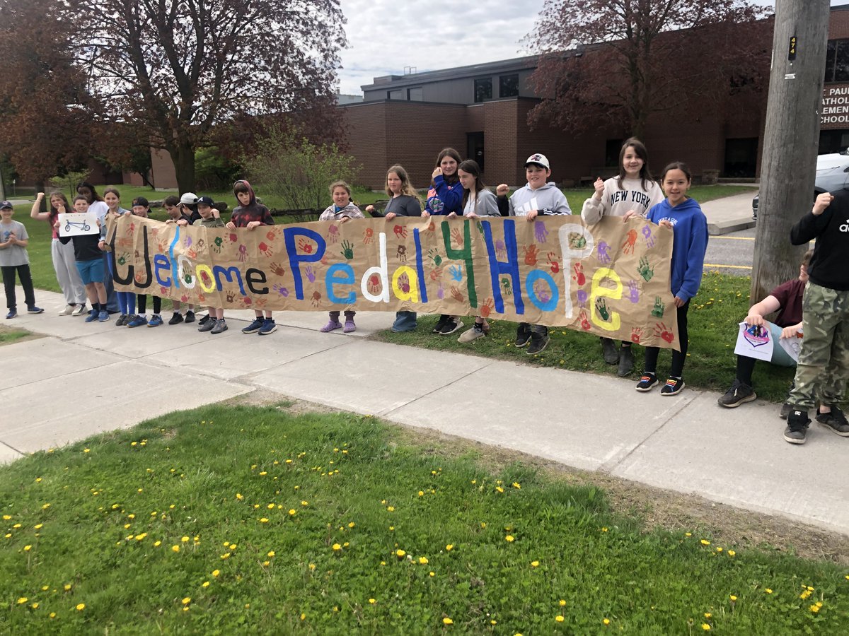Celebrating our Community with the Pedal for Hope Team!!! We raised over $5000 for Pediatric Cancer Research!!!!  Congratulations Panthers!!!! #pvncinpsires