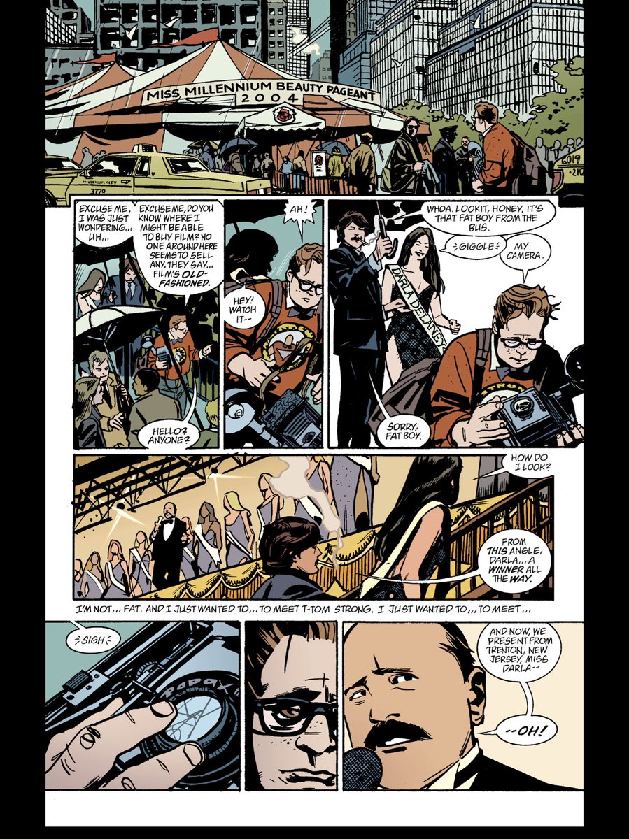 Todays inspiration
JPL channeling Toth on these Tom Strong pages
One of the few who could make "quiet scenes" as powerful as his action