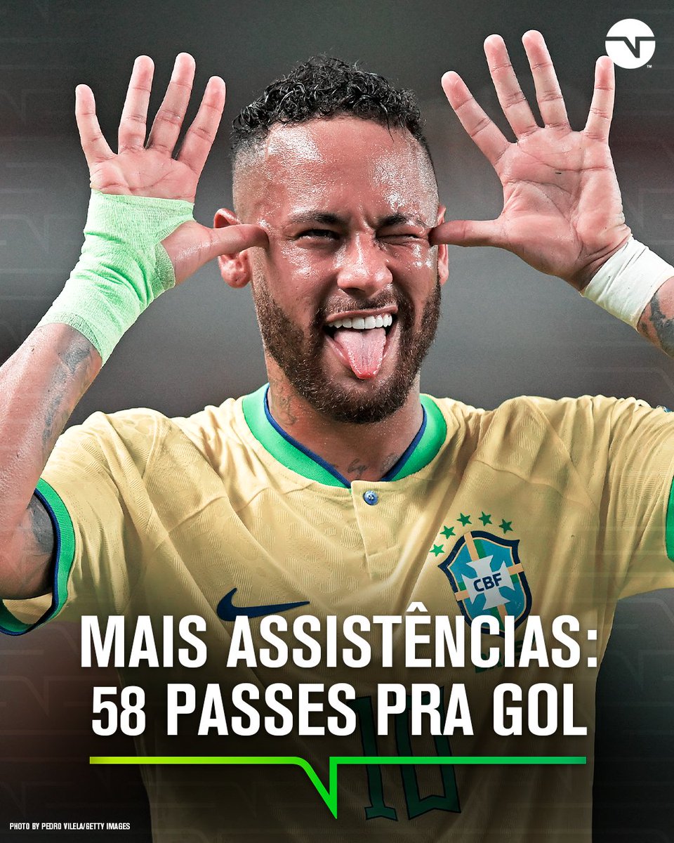 SIMPLESMENTE NEYMAR JR: O HOMEM DO GOL E DAS ASSISTÊNCIAS! 🔥🔥🔥 O nosso craque vai fazer falta demais nessa #CopaAmérica2024, hein!? Volta logo, Ney! 🇧🇷🇧🇷 #SeleçãoBrasileira