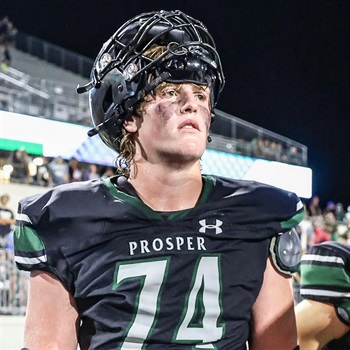 Four-Star 2026 Tackle Zaden Krempin of Prosper tells me he will visit Alabama, Tennessee, Michigan, and LSU. He’s also trying to squeeze in visits at Nebraska & Wisconsin in the near future. @zadenkrempin │ @ProsperEaglesFB