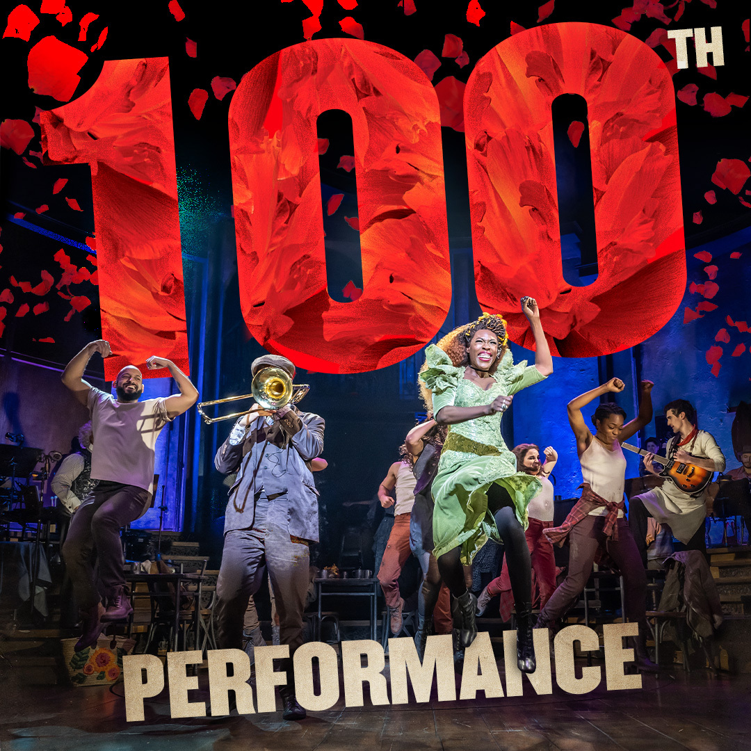 Tonight is our 100th performance here in London. 🌹 To every single songbird who's joined us on the journey so far, thank you.