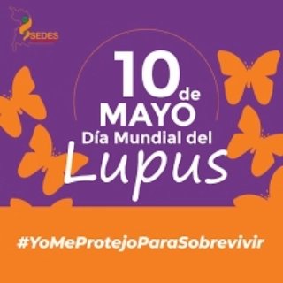 #Árealll. #Díamundial. 10 de mayo se celebra el Día Mundial del Lupus, una fecha para crear conciencia sobre la existencia de una enfermedad crónica y grave que afecta a muchas personas en el mundo y de la importancia de su atención para brindarles una mejor calidad de vida.