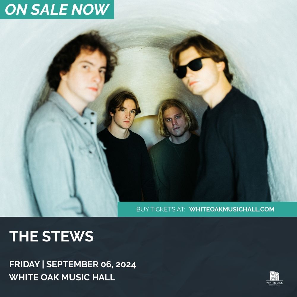 ON SALE NOW! Get your tix to dance with The Stews on September 6th in the Upstairs stage 🪩 🎟️: flys.pw/6h6