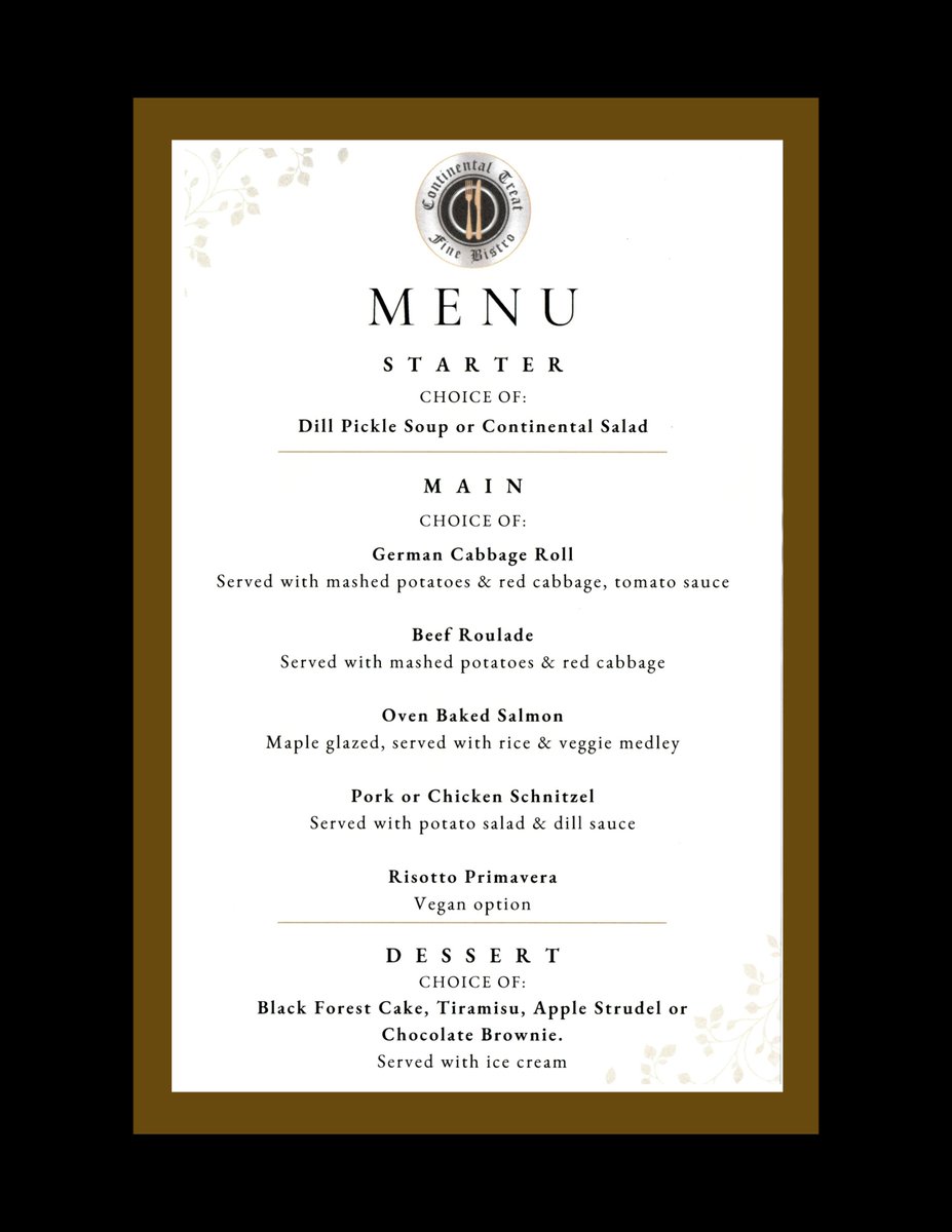 MONDAY! Enjoy this amazing three-course meal at Continental Treat Fine Bistro (Jasper Avenue) Dinner & Gala in support of the Food Bank! $50 from each ticket goes to the Food Bank! Thank YOU! #yeg #edmonton #yegevents #yegdt #yegeats #yegfoodie loom.ly/T7c0t60