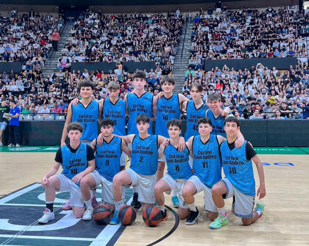 Quin orgull d'equip i de Col·legi! Moltes felicitats i gràcies per aquest torneig! 🏀✨Felicitats, La Llauna, per la revalidació del títol de la @CopaColegialBcn!