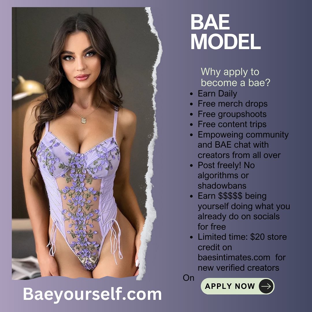 bae_collective's tweet photo. Oh, good! You've found us! Are you ready to experience a platform that allows you to post FREELY with NO algorithms? Join us now and earn your way as a creator! 

#baeyourself #models #socialmedia #new #BAE #contentcreators

Link in our bio 🔗 https://t.co/zZQNvquXPh