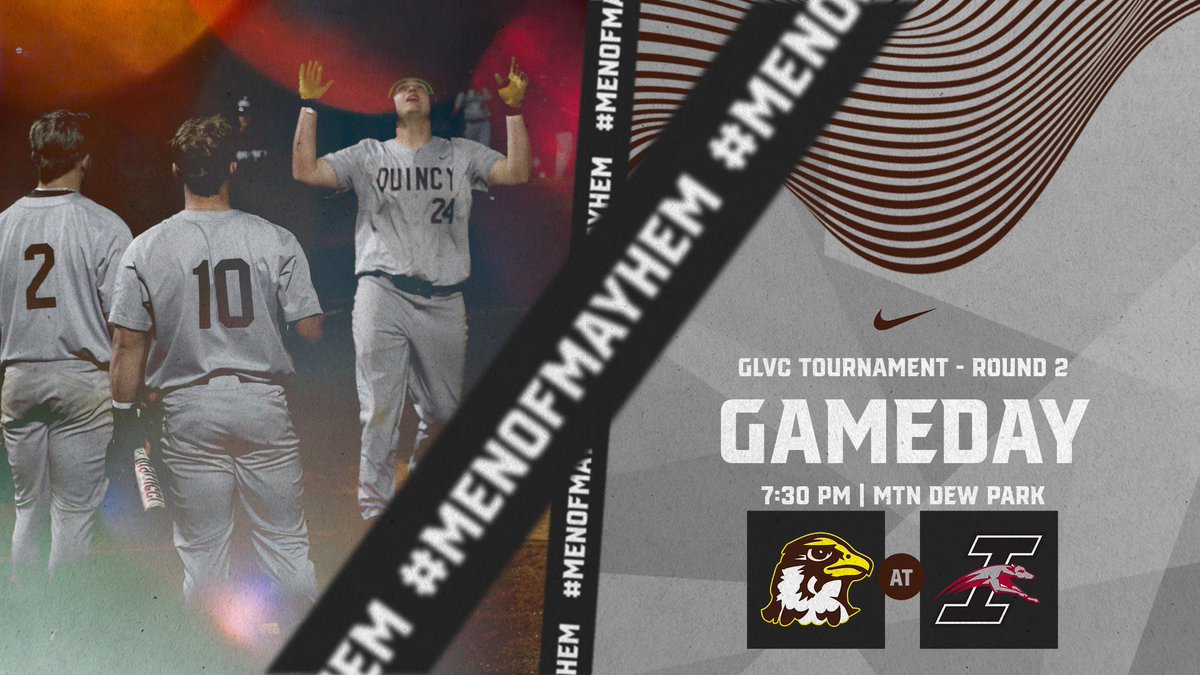 GLVC TOURNAMENT - ROUND 2 👀 📍Marion, IL 🏟️Mtn Dew Park 🆚UIndy 🕢 7:30 PM 💻 Purchase broadcast access at glvcsn.com 📊 rb.gy/cmohao #MenOfMayhem X #HawkYeah