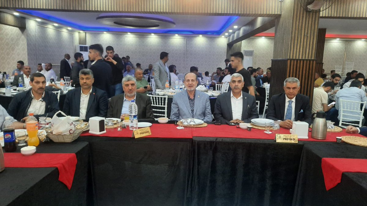 Konya milletvekilimiz Ali Yüksel ile beraber
Halil Yunusoğlu’nun  oğlunun düğününe katılım sağladık.