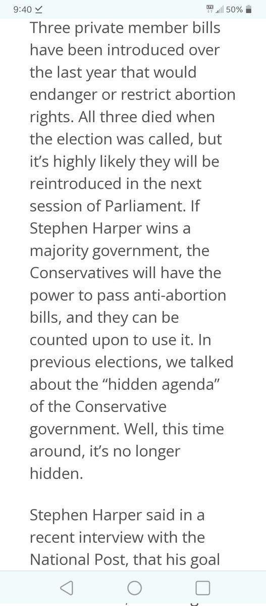 @3rdtimewalter @merry123459 We are likely to see a Steven Harper like approach to Womens Rights.