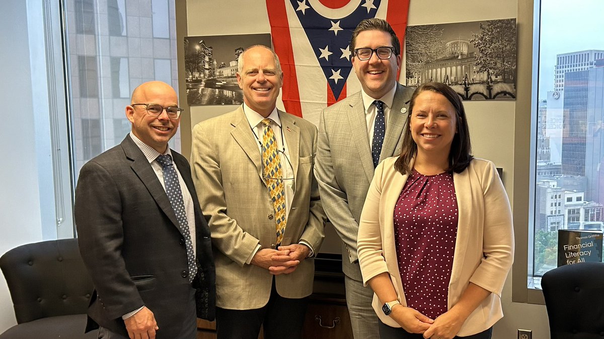 Great meeting in Columbus with the Inter-University Council, Ohio Association of Community Colleges, and Association of Independent Colleges and Universities of Ohio regarding HB 219.