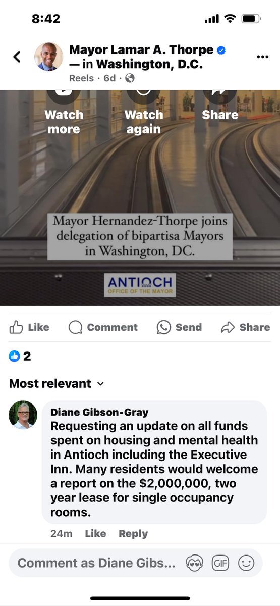 Taking bets on how long it will take thin-skinned #AntiochMayor #LamarThorpe to delete my post. He has a nasty habit of doing this despite it being illegal. Rules are for other people you know.