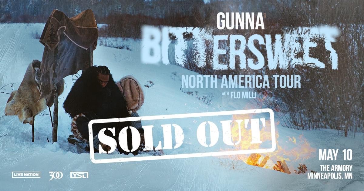 🔥 TONIGHT 🔥 @1GunnaGunna: The Bittersweet Tour ! Here’s what you need to know ⬇️ - Doors at 5:30pm // Show at 7pm - Bags under 12”x12”x6” - Tickets are SOLD OUT! Missed out? No worries - we have a limited amount of premium experience options remaining. Message us for info!