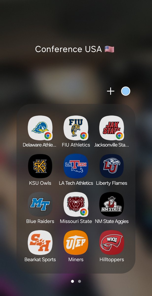 Gotcha' added to the Home Screen, @MissouriStBears!

@ConferenceUSA
#NoLimitsOnUs