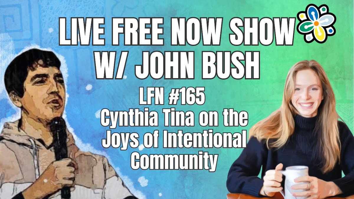 Thinking about building a regenerative community with your friends? Go deeper with some great videos tonight and events coming up. Check out @ExitandBuild John Bush with Cynthia Tina from @CommFinders youtube.com/live/mqp2Sj3Vq…