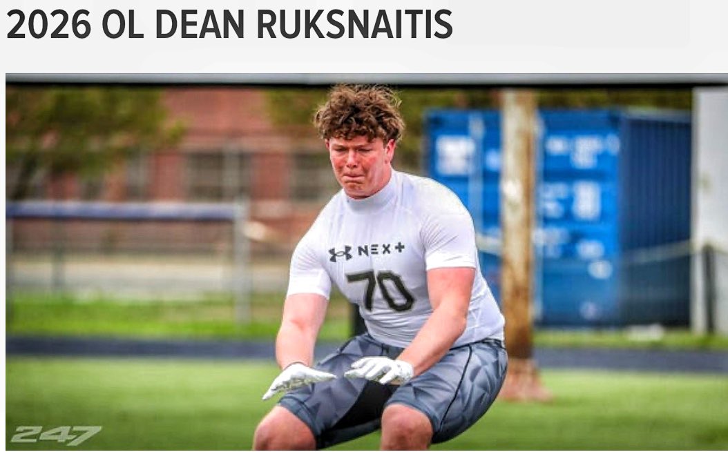 #theSIX
Images from the 𝐔𝐧𝐝𝐞𝐫 𝐀𝐫𝐦𝐨𝐮𝐫 𝘕𝘦𝘟𝘵 𝐂𝐚𝐦𝐩 𝐒𝐞𝐫𝐢𝐞𝐬 in NJ. <a href="/TheUCReport/">Billy Tucker</a> 

<a href="/JudeOkeleke1/">Jude Okeleke 2026 3⭐️ DT</a> | <a href="/TaftFootballCT/">Taft Football</a>
<a href="/jacob_burns847/">Jacob Burns 4🌟 C/O 2027 OL</a> | <a href="/TASeawolfFB/">Tabor Academy Football</a> 
<a href="/CooperLong_17/">Cooper Long</a> | <a href="/SarumAthletics/">Salisbury Athletics</a> 
@DeanRuxx2025  | <a href="/WillistonFB/">Williston Football</a> 

247sports.com/college/usc/ar…