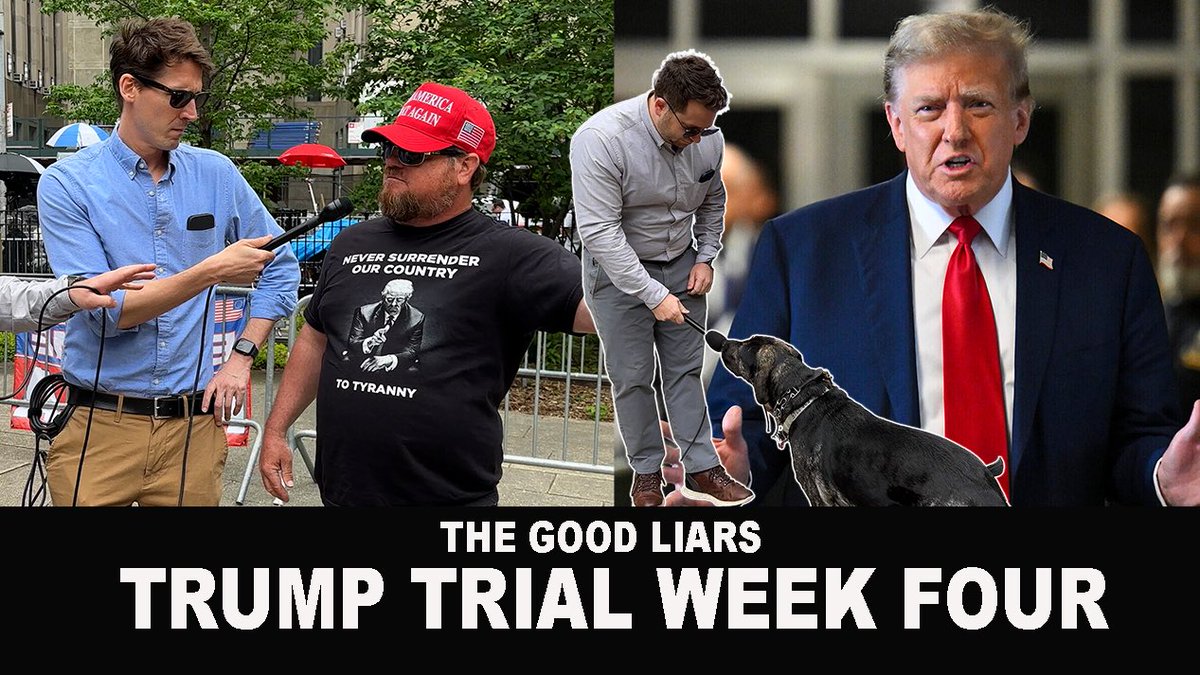 New video from outside the Trump trial this week. youtu.be/Iubc5HOmlQM?si…