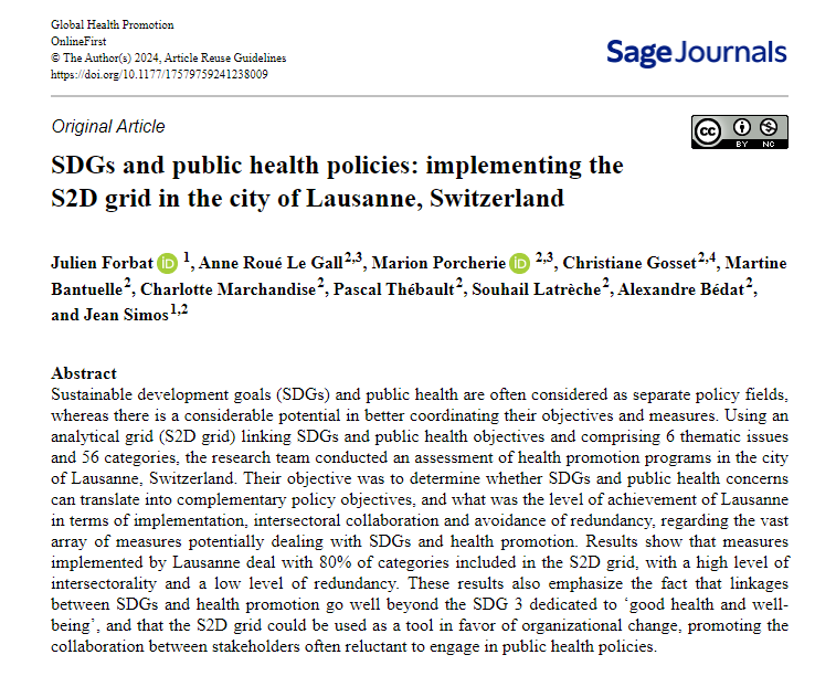 Global Health Promotion tweet media