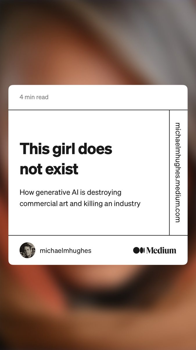 “This girl does not exist” by michaelmhughes michaelmhughes.medium.com/this-girl-does…