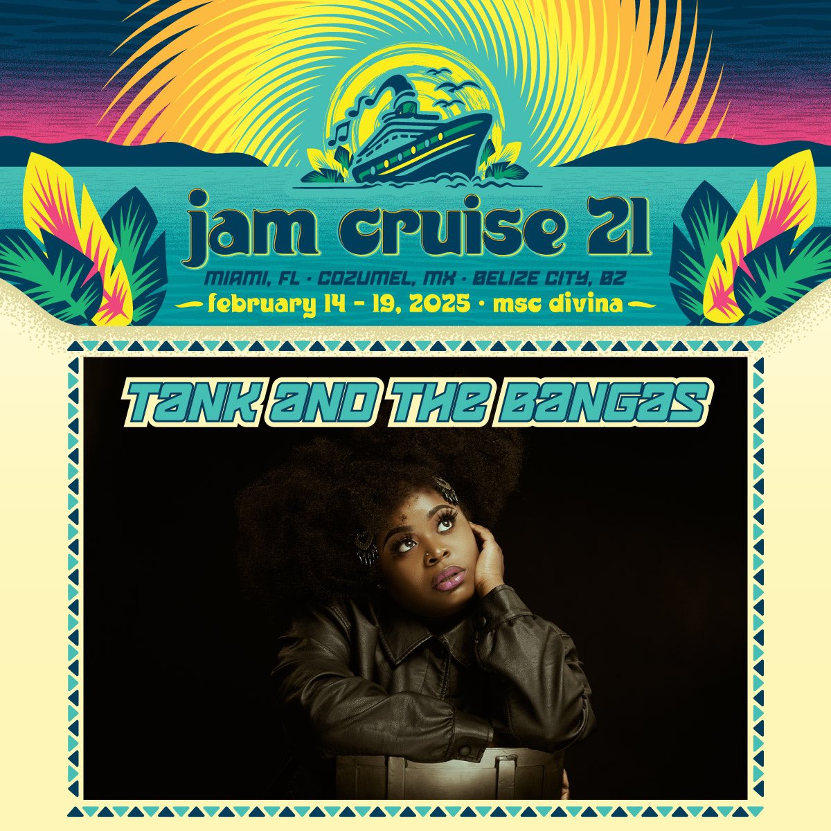 Who’s coming on @jamcruise with us?