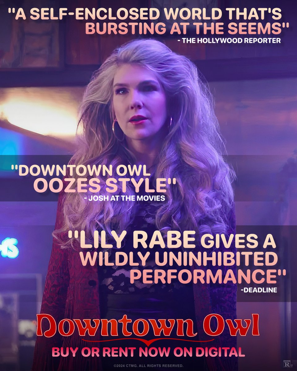 Oozing in style. 😎 #DowntownOwl Buy or rent now on Digital: bit.ly/DowntownOwl