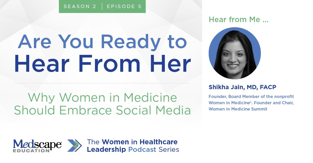 On the Women in Healthcare Leadership Podcast Series, #WIMStrongerTogether founder & CEO Dr. Shikha Jain shares the inspiring story behind #WIMSummit & reflects on how it has fostered a vibrant community -- especially by leveraging social media. 🎧 : bit.ly/WIMHEARFROMHER